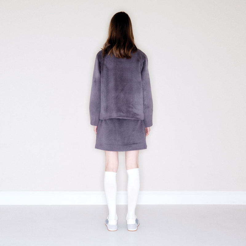 Helia skirt (gray) (6656415629430)