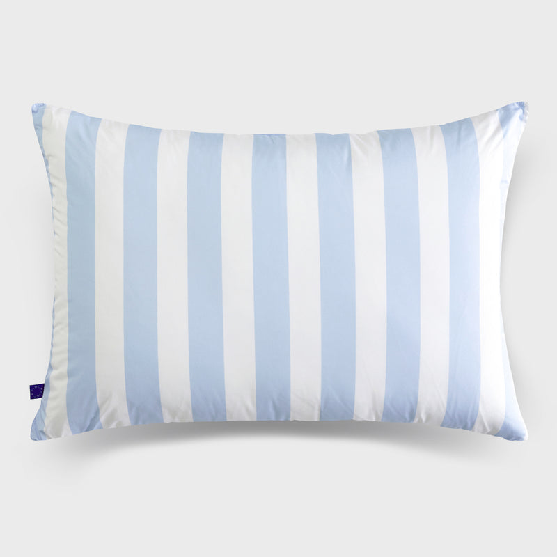 ピローカバー / Pillow cover - blue stripe