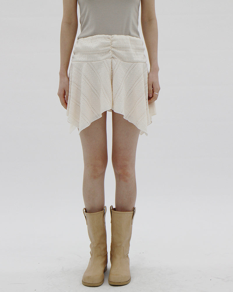 パンジーフレアスカート / Pansy flare skirt (2color)