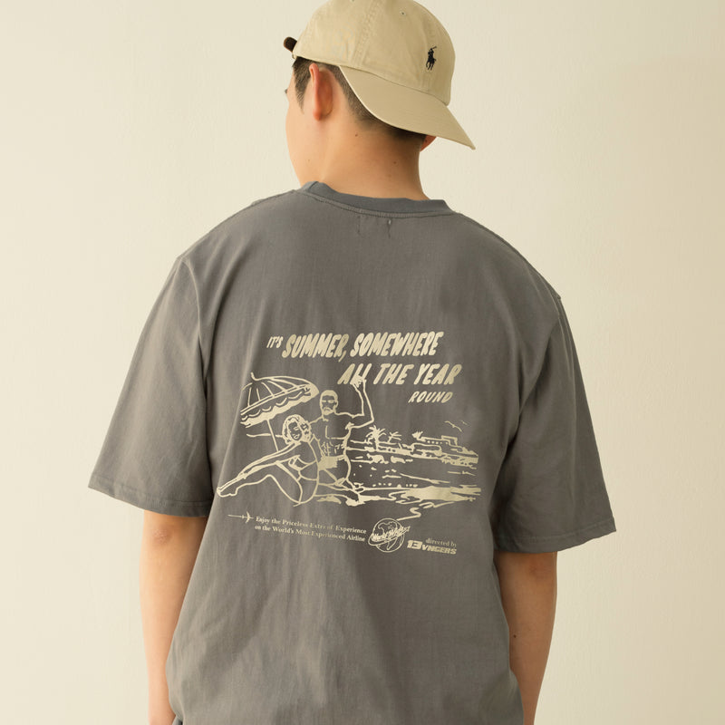 サマーサムウェアーTシャツ / SUMMER SOMEWHERE T-SHIRT (4481791557750)