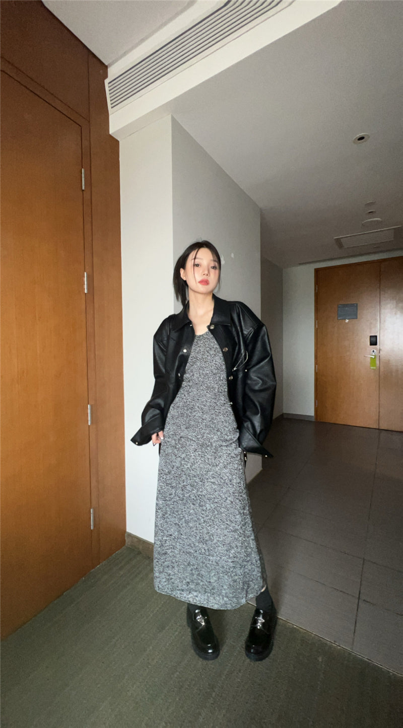 ボカシソフトロングドレス/Bokashi Soft Long Dress