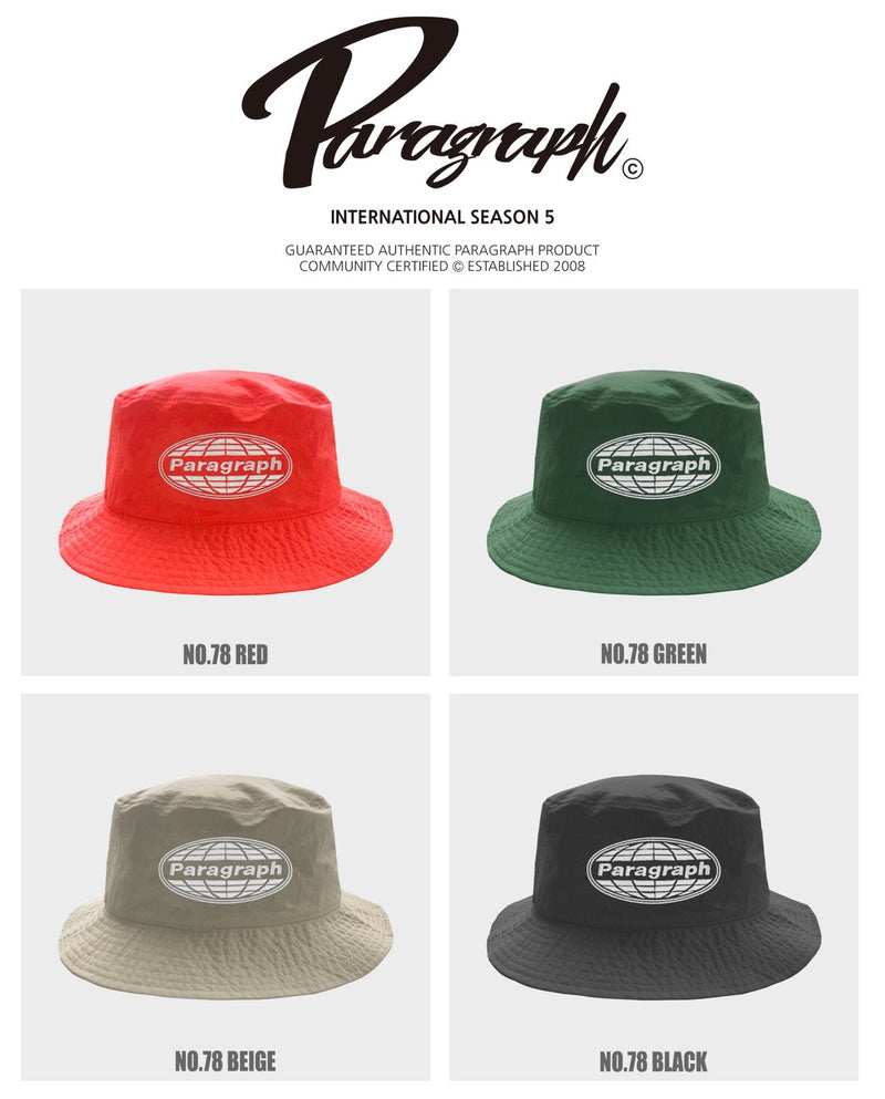 paragraph Front-to-back logo bucket hat 4color (6585431392374)