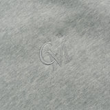 [UNISEX] Fleece-Back Cotton-Jersey and Padded Shell Zip-Up Sweatshirt (Grey) (6656650903670)