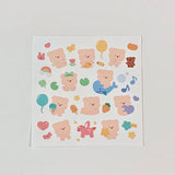 Colorful sticker (1 set of 2 sheets) (6695850934390)