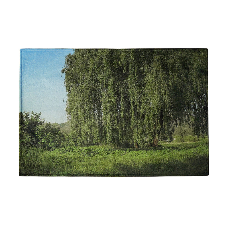 グリーンウィローラグ / green willow rug - L