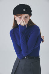 ウールシルクウォーマーTシャツ / Wool Silk Warmer T-Shirt [Blue]