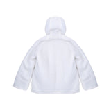 [UNISEX] EMT Bag Anorak Faux-Shearling Coat (White) (6656029163638)