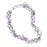 Neon Spring Wire Necklace