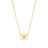 イエローデイジーネックレス / yellow daisy necklace