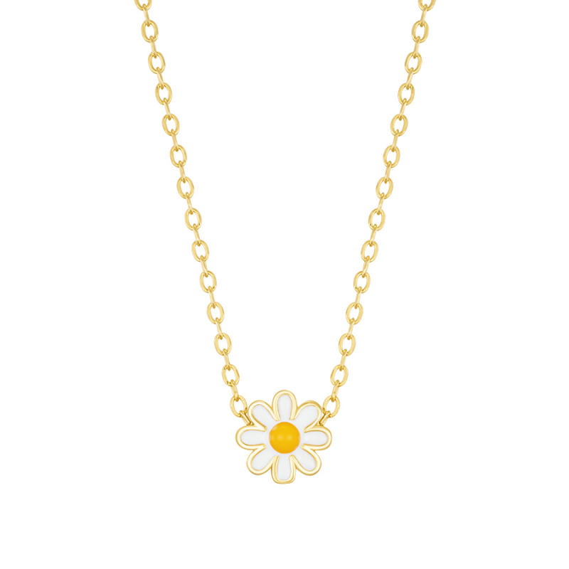 イエローデイジーネックレス / yellow daisy necklace