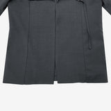 ケンジーバックルボキシージャケット / Kenzie buckled boxy jacket