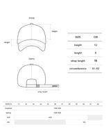 JOYMENT-BALL CAP CORDUROY FONT-09 (BK) (4613282857078)