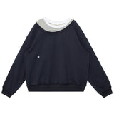 ピーターマーフィーアシンメトリックドロップショルダーヘビースウェットシャツ / (UNISEX) Peter Murphy's Asymmetric Drop Shoulder Heavy Sweatshirt