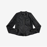 ロシュレザージップアップジャケット / Roche leather zip-up jacket