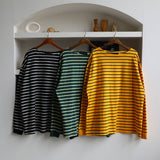 ミンサントボーダーTシャツ / Min Saint Border T Shirt (3color) (6688277561462)