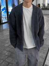 ASCLO Mohair Wool Cardigan (3color)