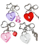 ハートロックキーリング / heart lock key ring (4506567835766)