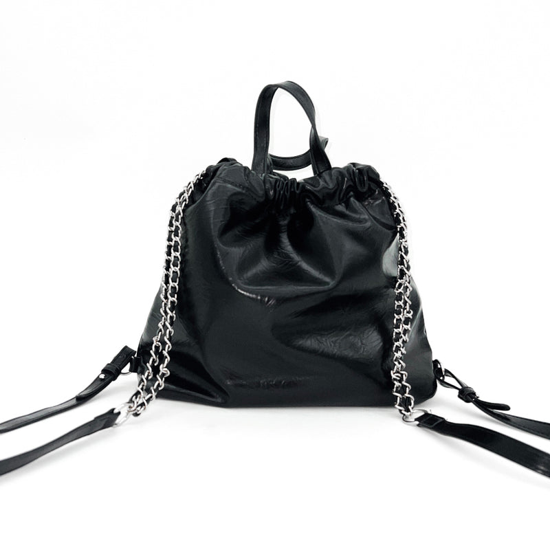 Classic metal linkle chain backpack (4 colors)