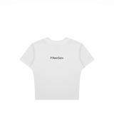 レインセインクロップTシャツ / ReinSein Ivory Crop T-shirt