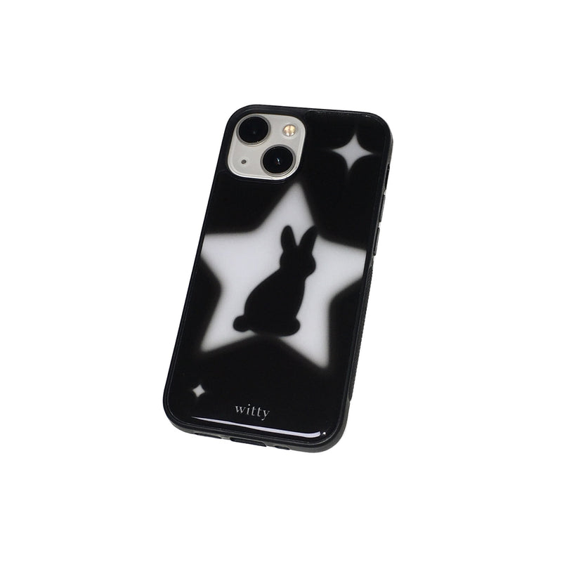 ウィッティトゥインクルバニーアイフォンケース / witty twinkle bunny phone case (white star epoxy ver.)