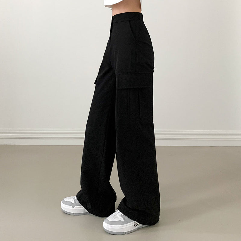 [Bellide made/short, long] Urban two-way string cargo pants