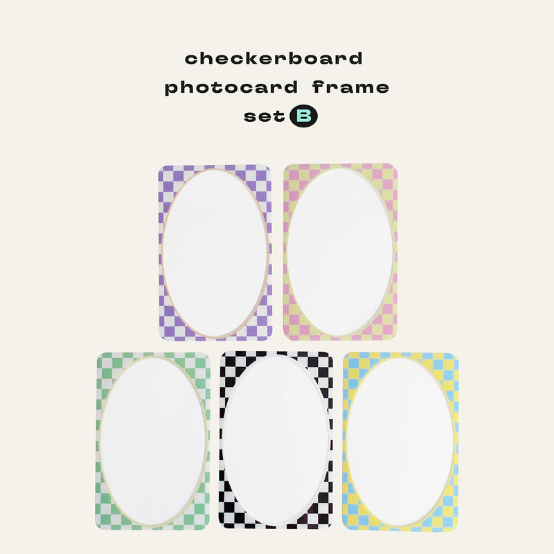 Bフォトカードフレームセット / B photocard frame set