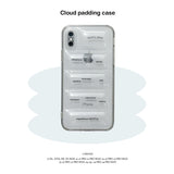クラウドパッディングアイフォンケース/Cloud padding case