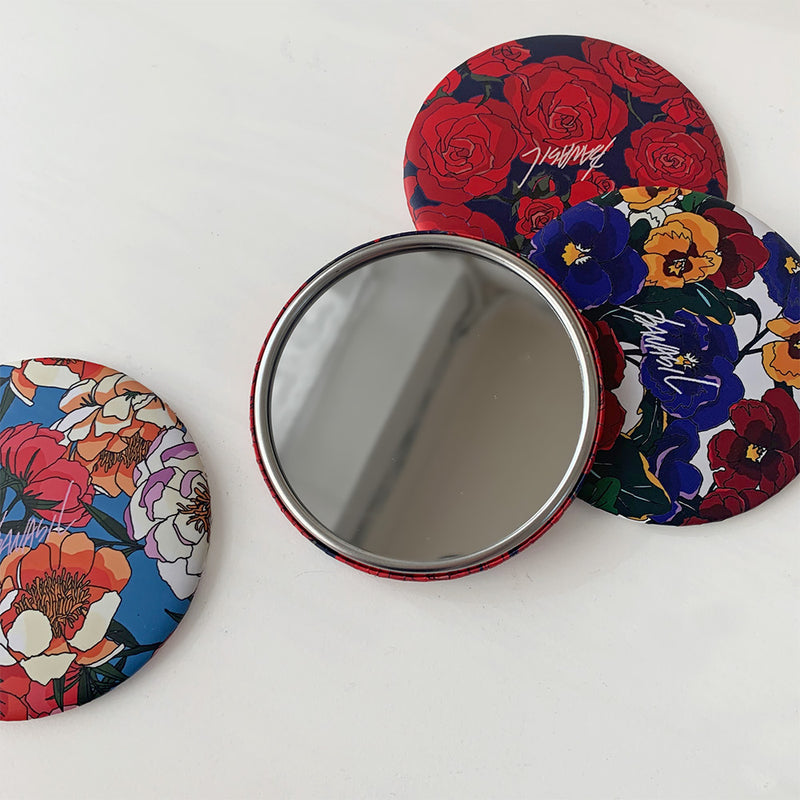 Pansy Hand Mirror