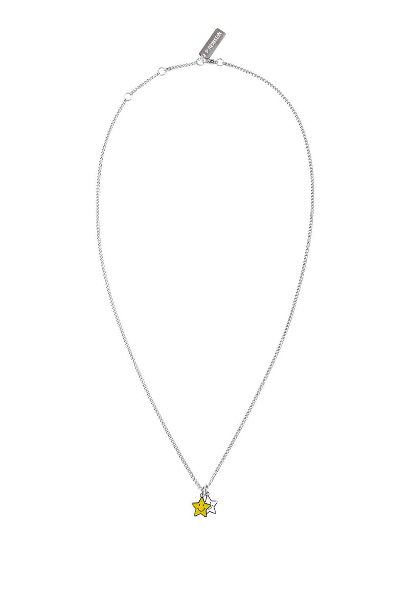 ミニダブルスターネックレス / mini double star necklace