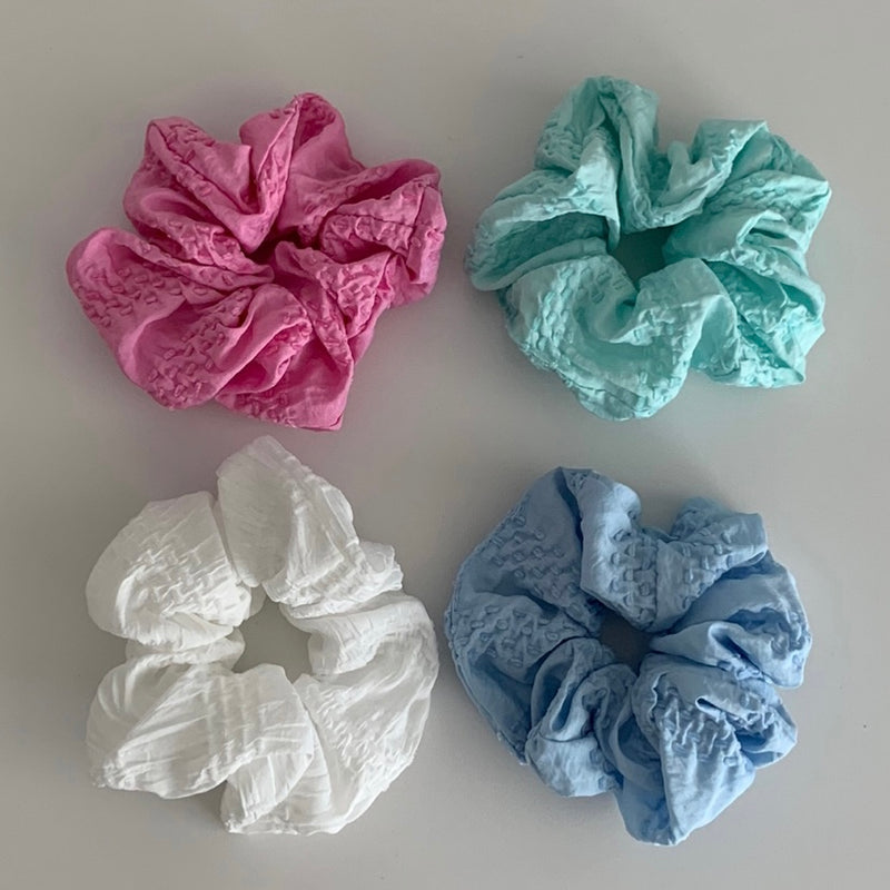 y2kカラームードシュシュy2k color mood scrunchies (4 colors)
