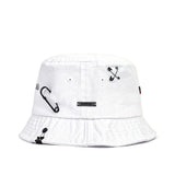 BBDディソーダーパッチバケットハット / BBD Disorder Patch Bucket Hat (White)