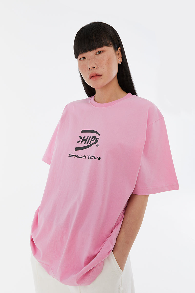 OGハーフロゴTシャツ / OG half logo Tee (pink)
