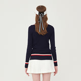 Line ribbed collar knit_NAVY (6658452357238)