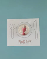 ピンクエッグカップグリップ / pink egg cup griptok