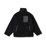 Classic Fleece Zipup Jacket - Black (6624509591670)