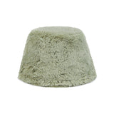 ファーロングラベルソリッドドロップバケットハット/Fur Long Label Solid Drop Bucket Hat Lightkhaki