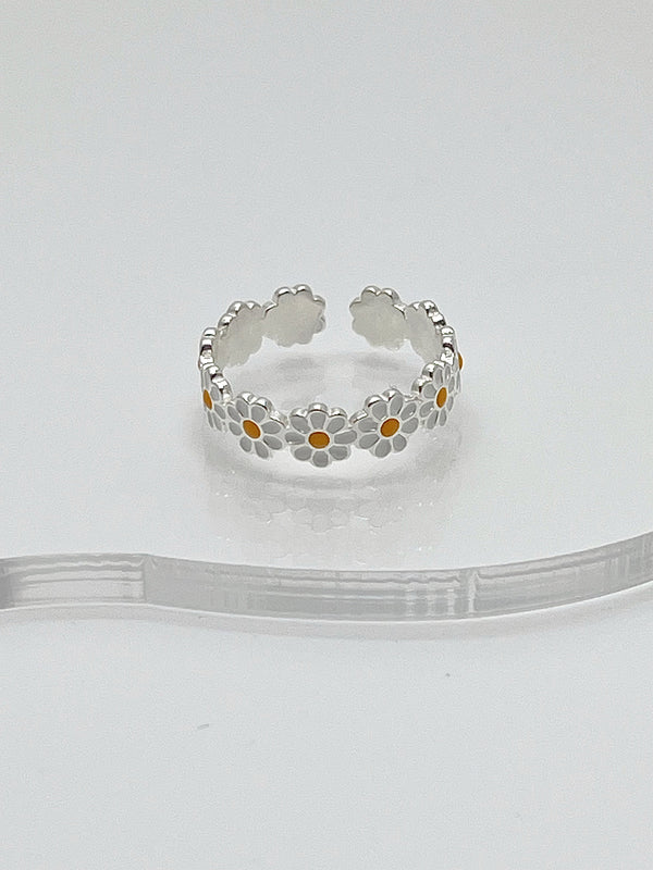 silver925 daisy ring
