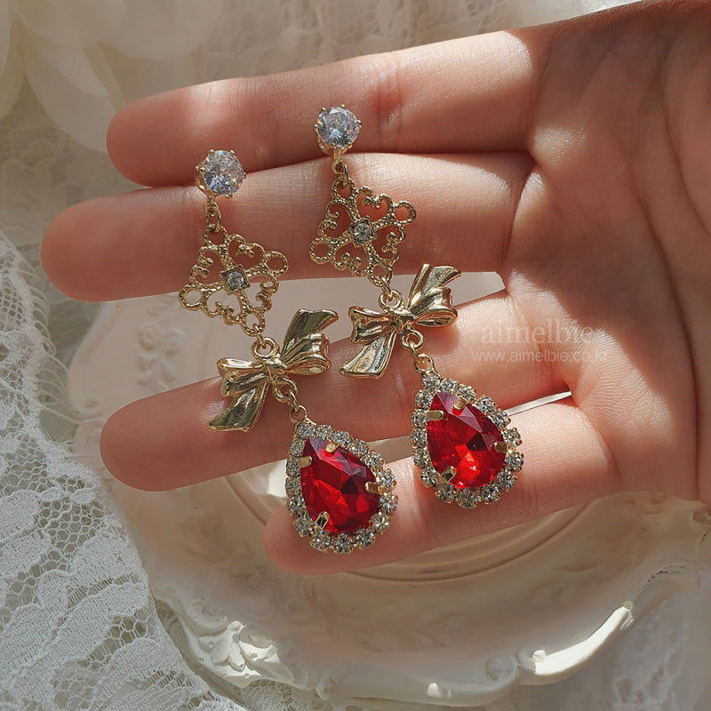 オリエンタルプリンセスピアス / Oriental Princess Piercing - Red