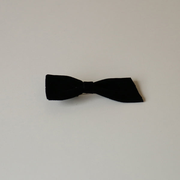 Black Tie Ribbon Hair Pin