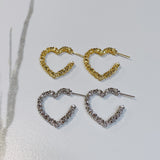 Bella Heart Earrings (6583220928630)