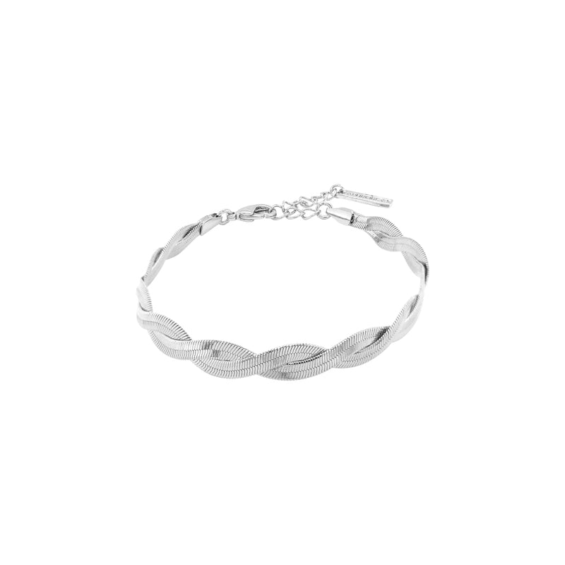 twist snake chain bracelet (6603122475126)