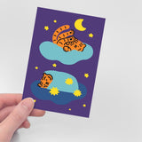 NIGHT TIGER POST CARD (6538755735670)