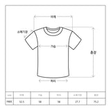 サンタフォーバットキッズグラフィックTシャツ/(OVERSIZE) SANTA, FOR BAD KIDS Graphic T-shirt(BLACK)