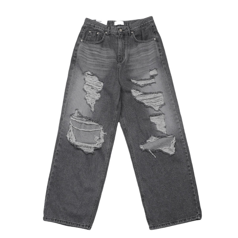 ASCLO Vintage Wide Denim Pants (3422)