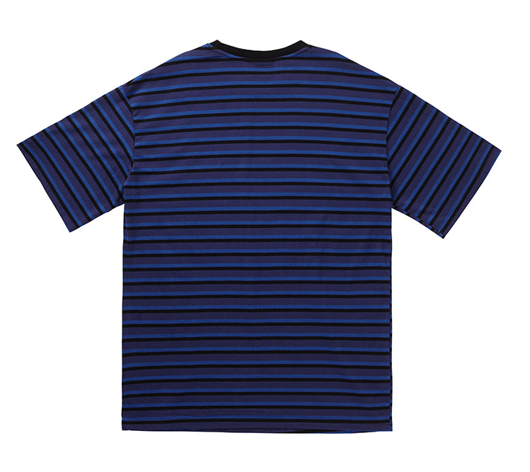 Multi stripe T - Blue (4622114750582)
