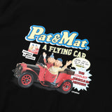 [パット&マット]フライングカー半袖Tシャツ / [Pat&Mat] Flying Car T-shirt(2 Colors)