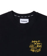 ユニアースアメスTシャツ/UNIVERSE AMES T-SHIRTS_BK(22HSTP12)