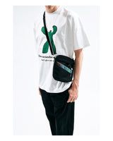 TCM sprayed velvet cross mini bag (green)(Copy) (6577557995638)