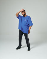 I Diff Logo Oversize T-shirts (Blue) (6555050115190)