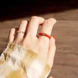 ムービースターパラフィンリング / [CCNMADE] MOVIE STAR Paraffin Ring (Scarlet)